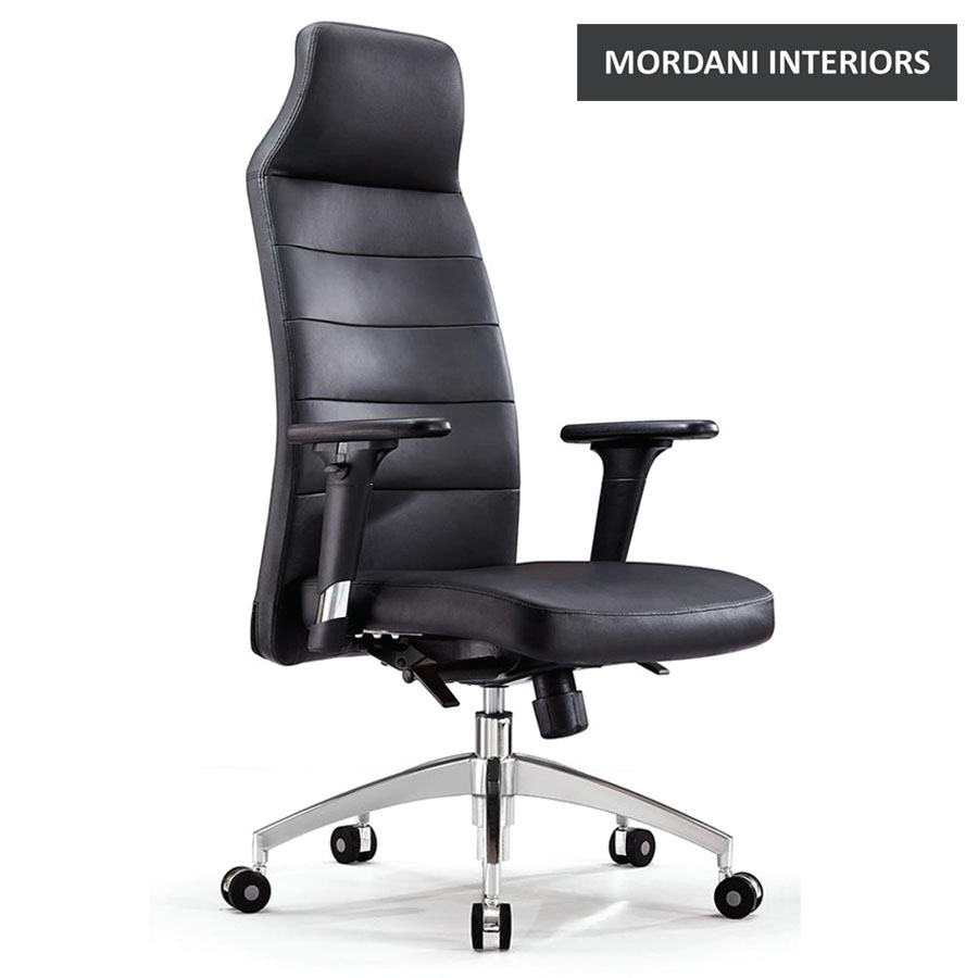 Amon High Back Leather Office Chair